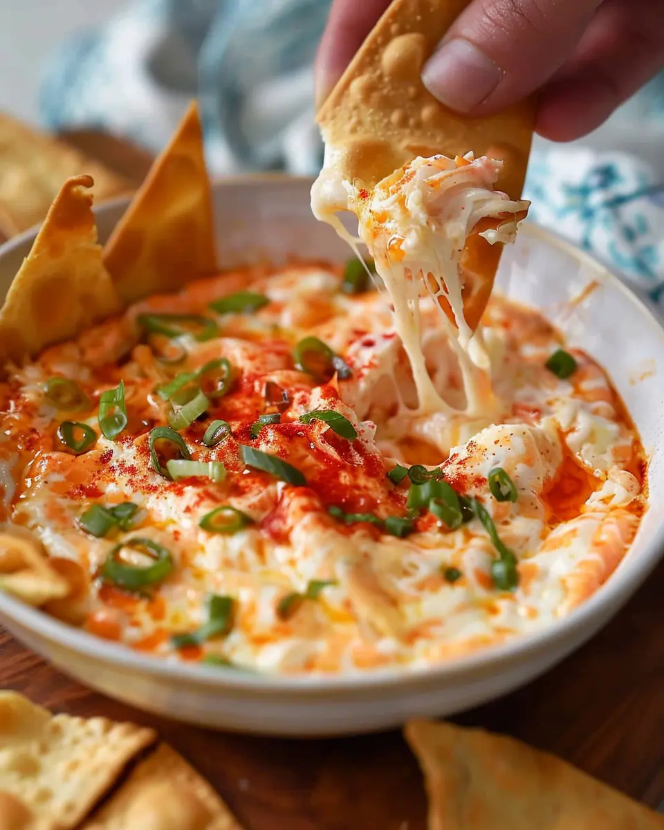 Crab Rangoon Dip: Indulgent Twist on a Classic Favorite