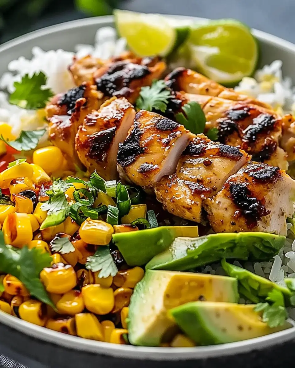 Street Corn Chicken Rice Bowl: Easy Recipe for Flavor Lovers