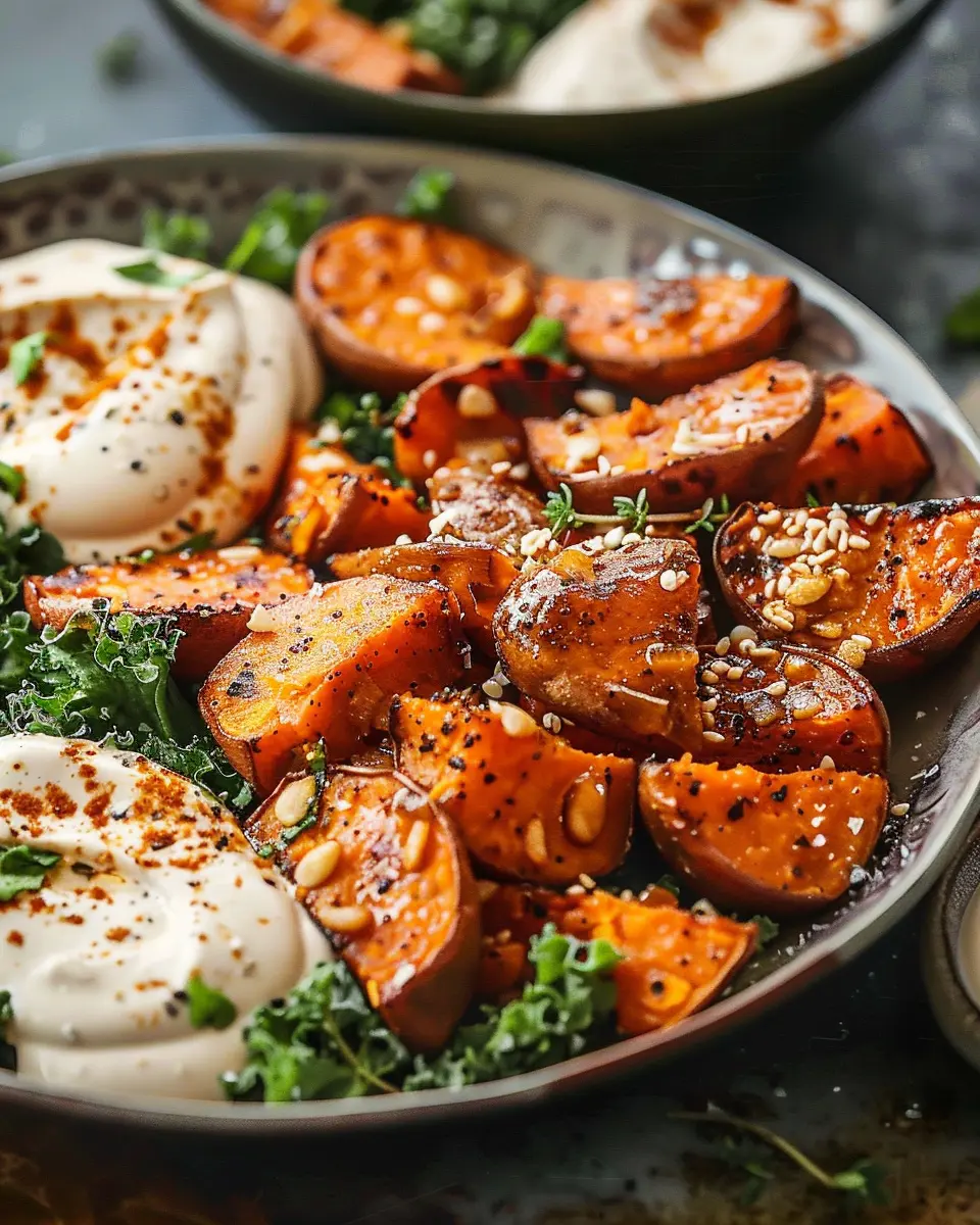 Roasted Sweet Potato: The Best Savory Dish with Turkey Bacon