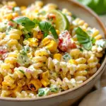 Creamy Street Corn Pasta Salad