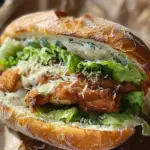 Crunchy Chicken Caesar Sandwich