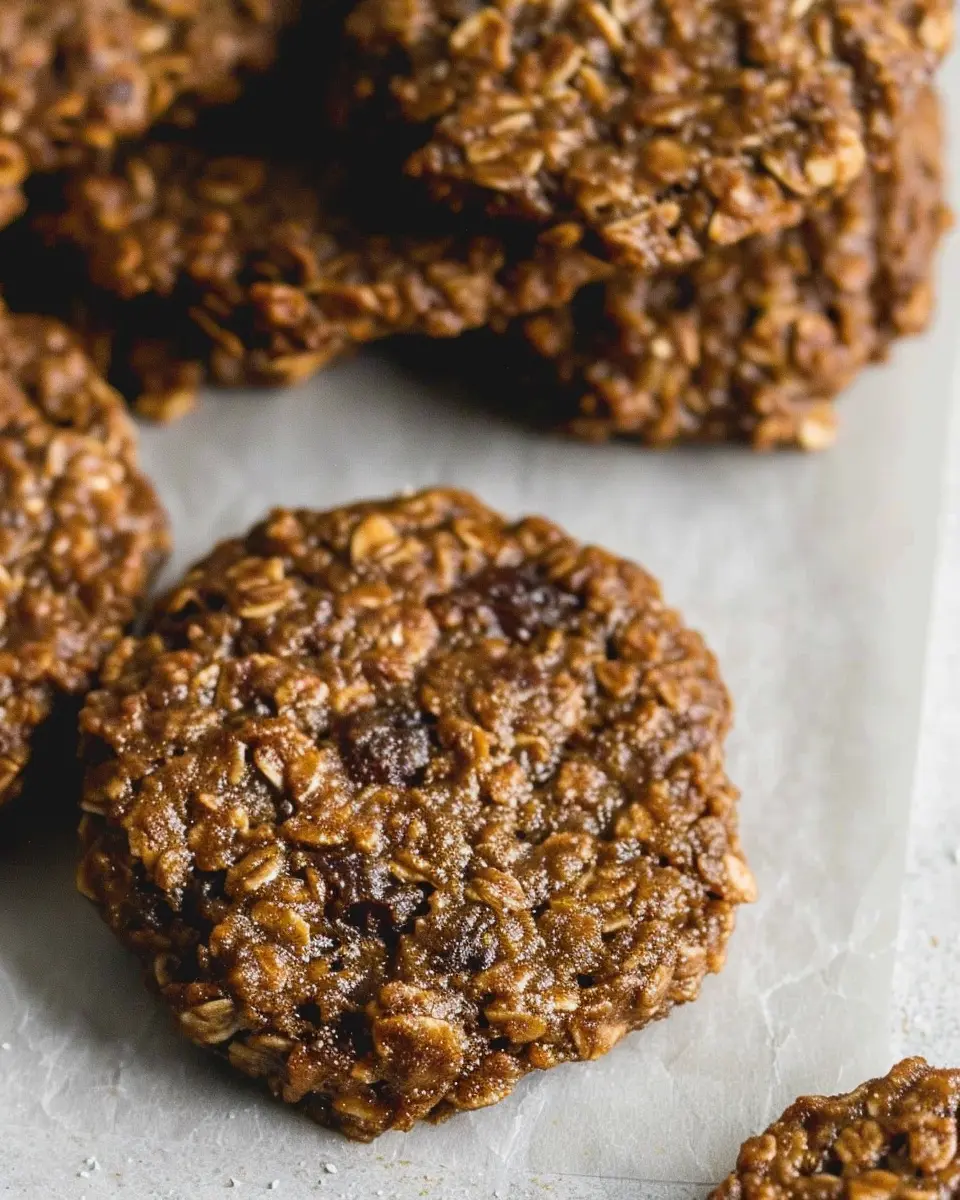Healthy Gingerbread Oatmeal Cookies: The Best Breakfast Treat