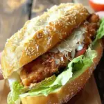 Crunchy Chicken Caesar Sandwich