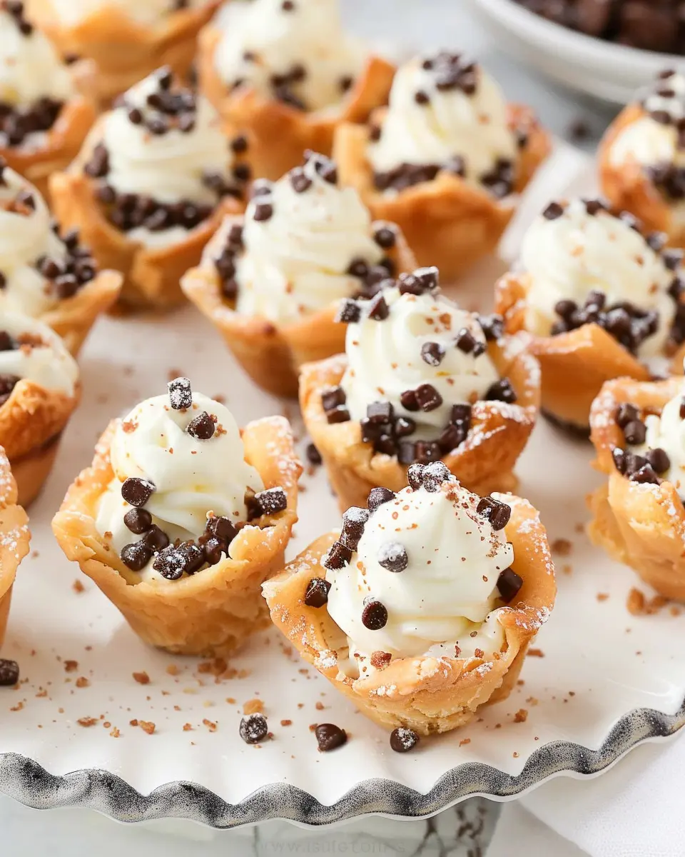 Mini Cannoli Cups
