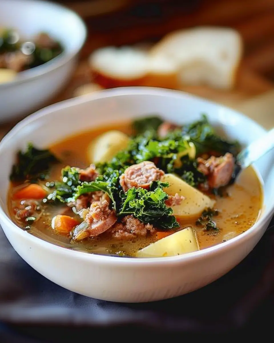 Sausage Potato and Kale Soup: Cozy Comfort in Every Bowl