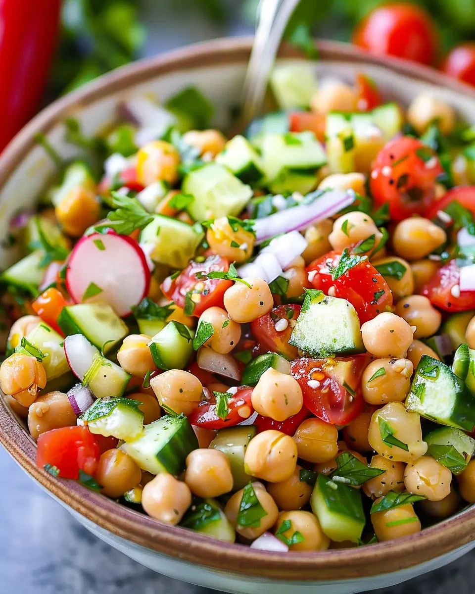 Chickpea Salad Recipe: Easy, Flavorful Delight for Every Meal