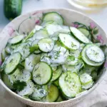 Creamy Cucumber Salad