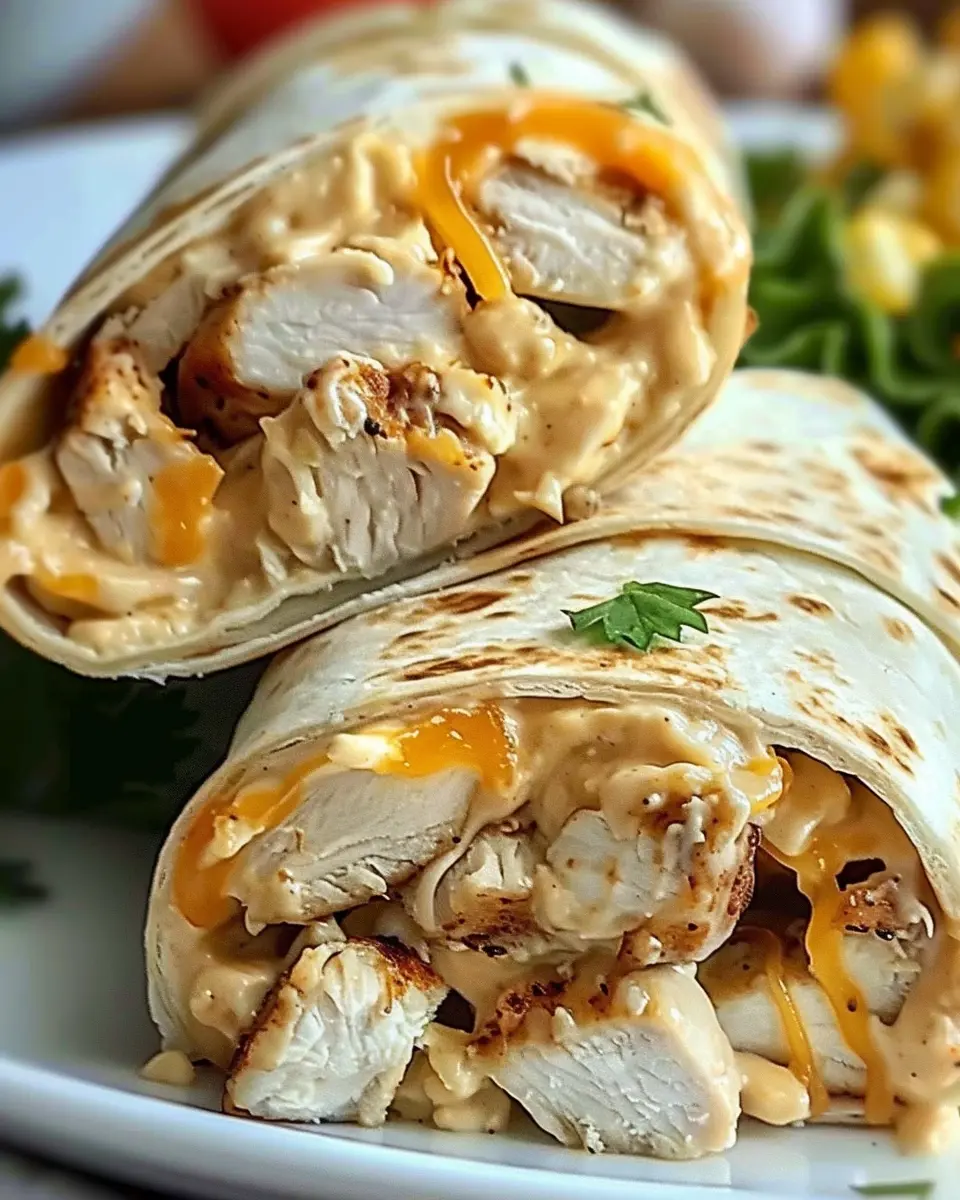 Quick Cheesy Chicken Wrap: Easy, Indulgent Recipe for All