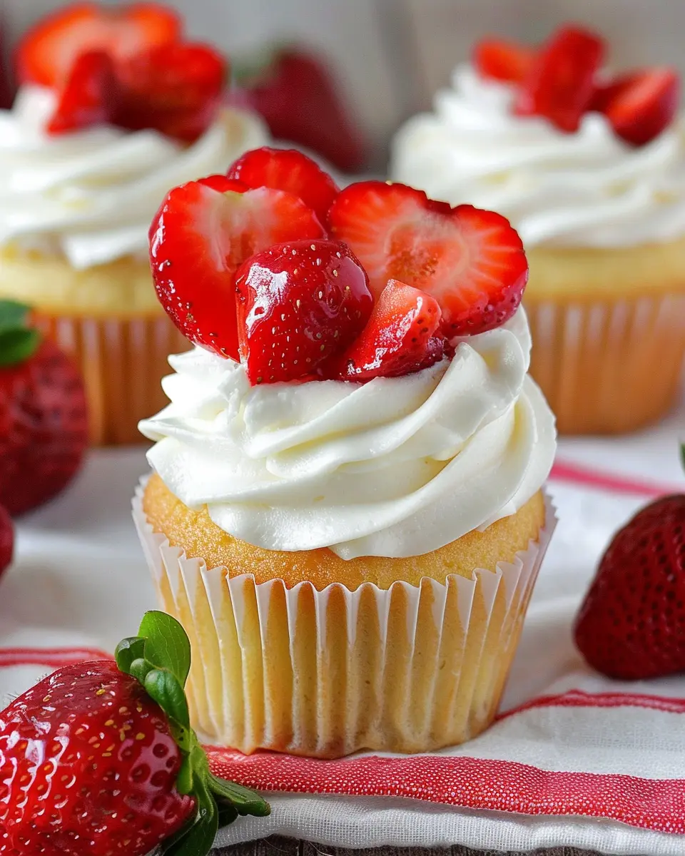 Strawberry Shortcake Cupcakes: Easy and Indulgent Treats at Home