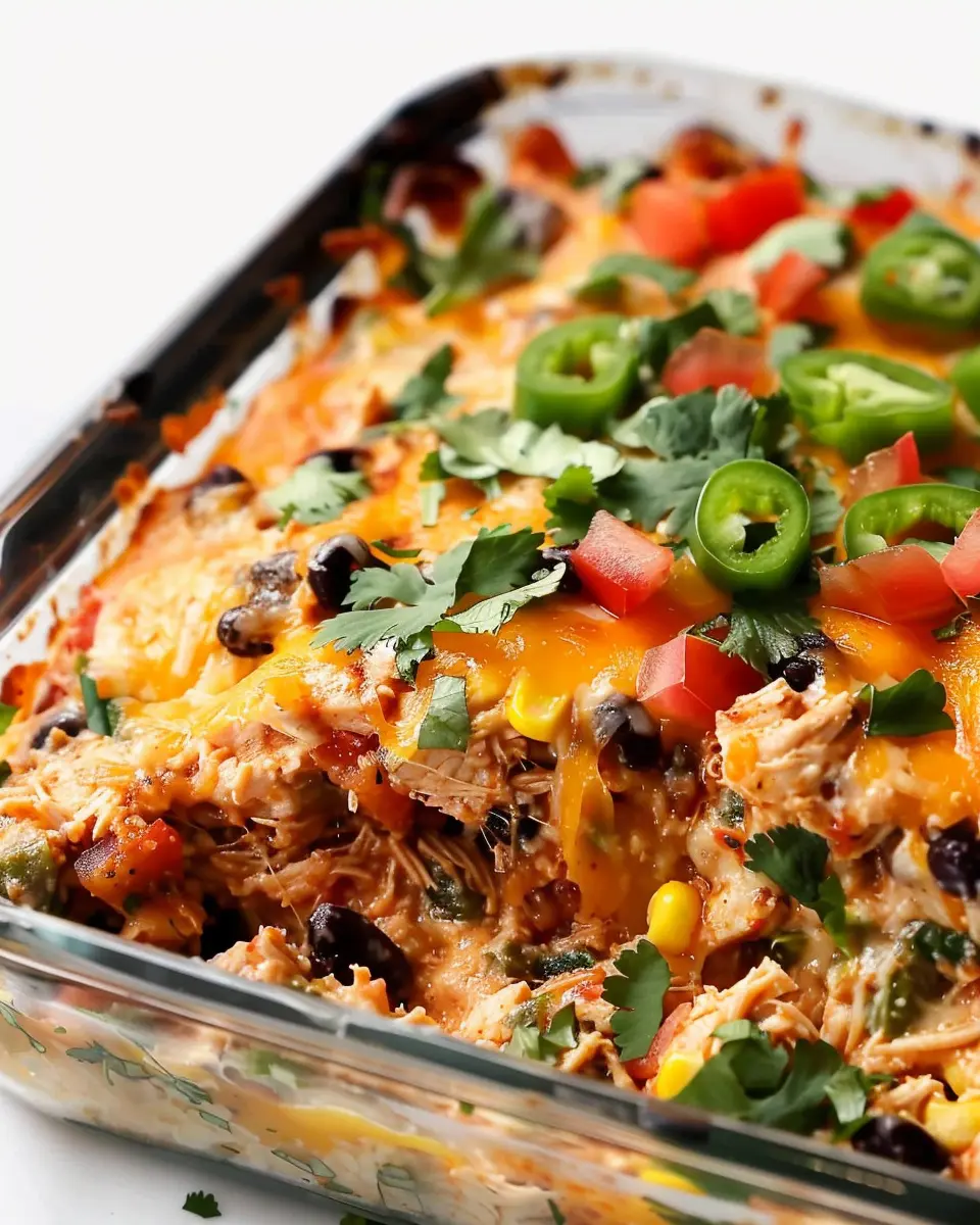 Easy Chicken Burrito Casserole: A Flavorful and Comforting Family Meal
