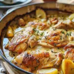 French Chicken Casserole a la Normande