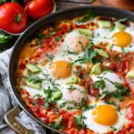 One Pan Shakshuka (Eggs in Hell)