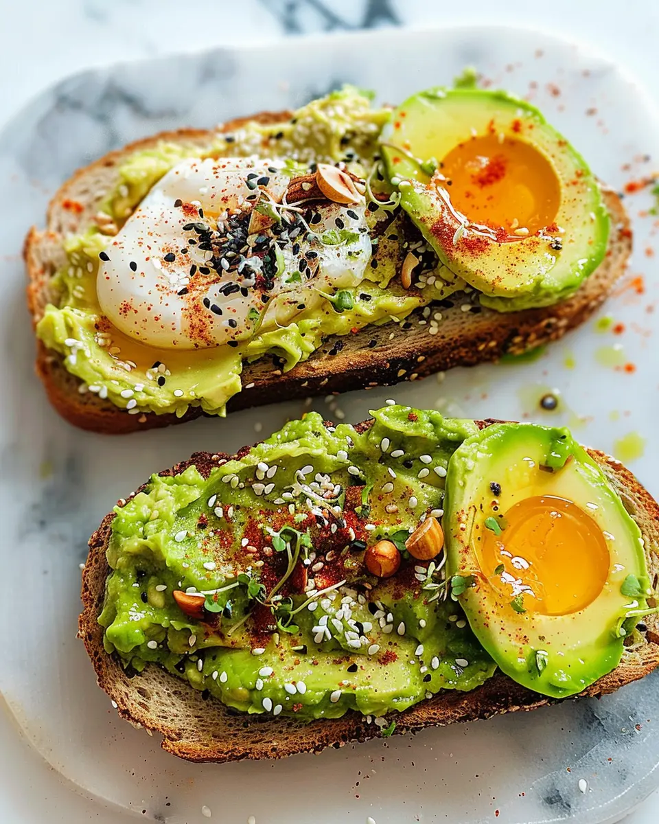 Avocado Toast: Indulgent Turkey Bacon Delight for Breakfast Lovers