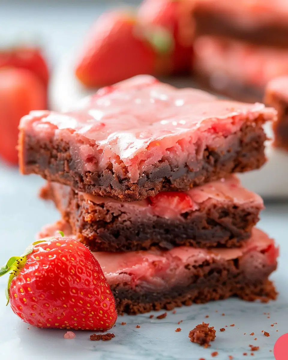 Easy Strawberry Brownies: The Best Homemade Treat for Chocolate Lovers