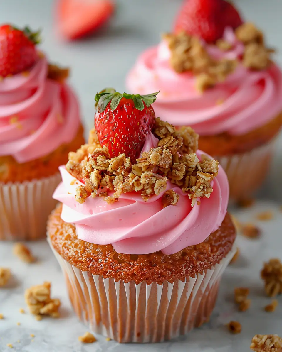 Strawberry Crunch Cupcakes: The Best Indulgent Treat for Home Bakers