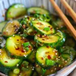 Easy Asian Cucumber Salad