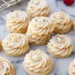 Whipped Shortbread Cookies