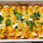 Cheesy Chicken & Chile Enchiladas