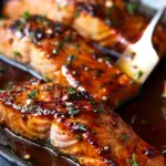 Honey Garlic Glazed Salmon