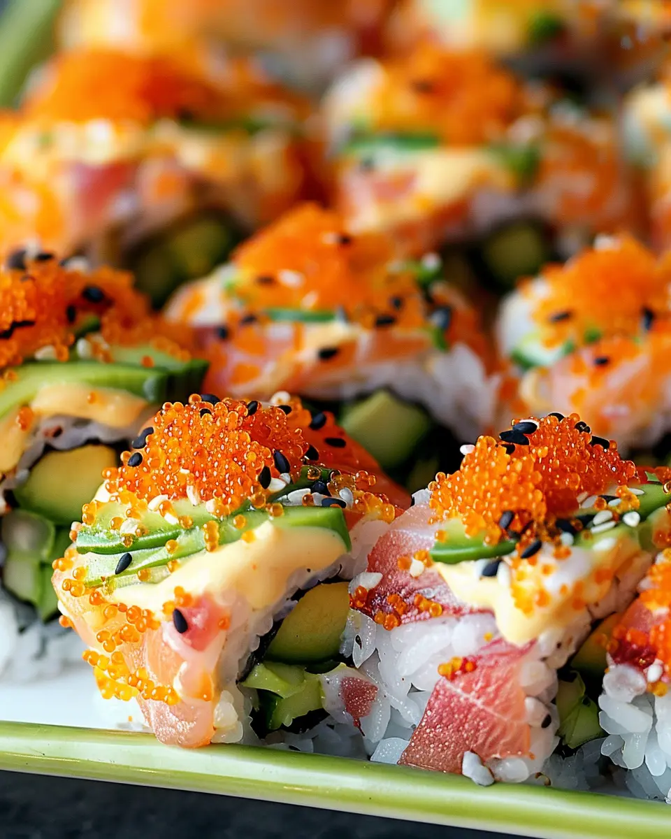 Sushi Bake: Indulgent Delight with Turkey Bacon and Chicken Ham