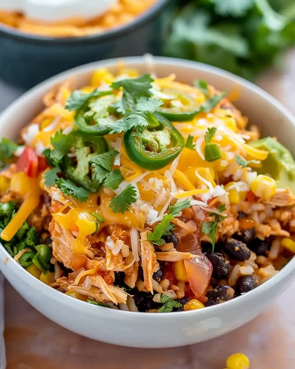 Slow Cooker Chicken Burrito Bowls: Easy, Flavor-Packed Meal Prep