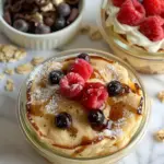 Baked Protein Pancake Bowls