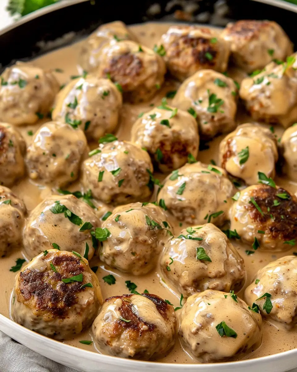 The Best Swedish Meatballs Recipe with Turkey Bacon and Beef Delight
