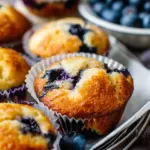 Greek Yogurt Blueberry Muffins