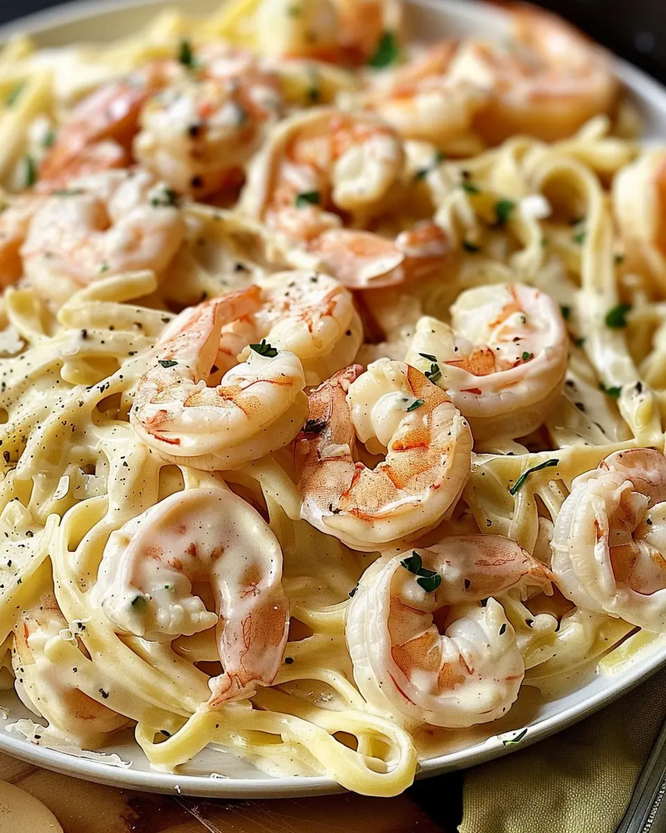 Shrimp Fettuccine Alfredo: A Savory Indulgence You’ll Love