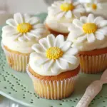 Super Cute Daisy Cupcakes
