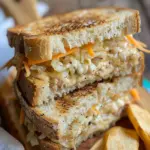 Classic Cheese and Onion Sandwich