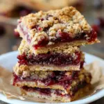 Cranberry Crumble Bars
