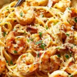 Creamy Cajun Shrimp Pasta