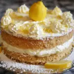 Italian Lemon Cream Cake