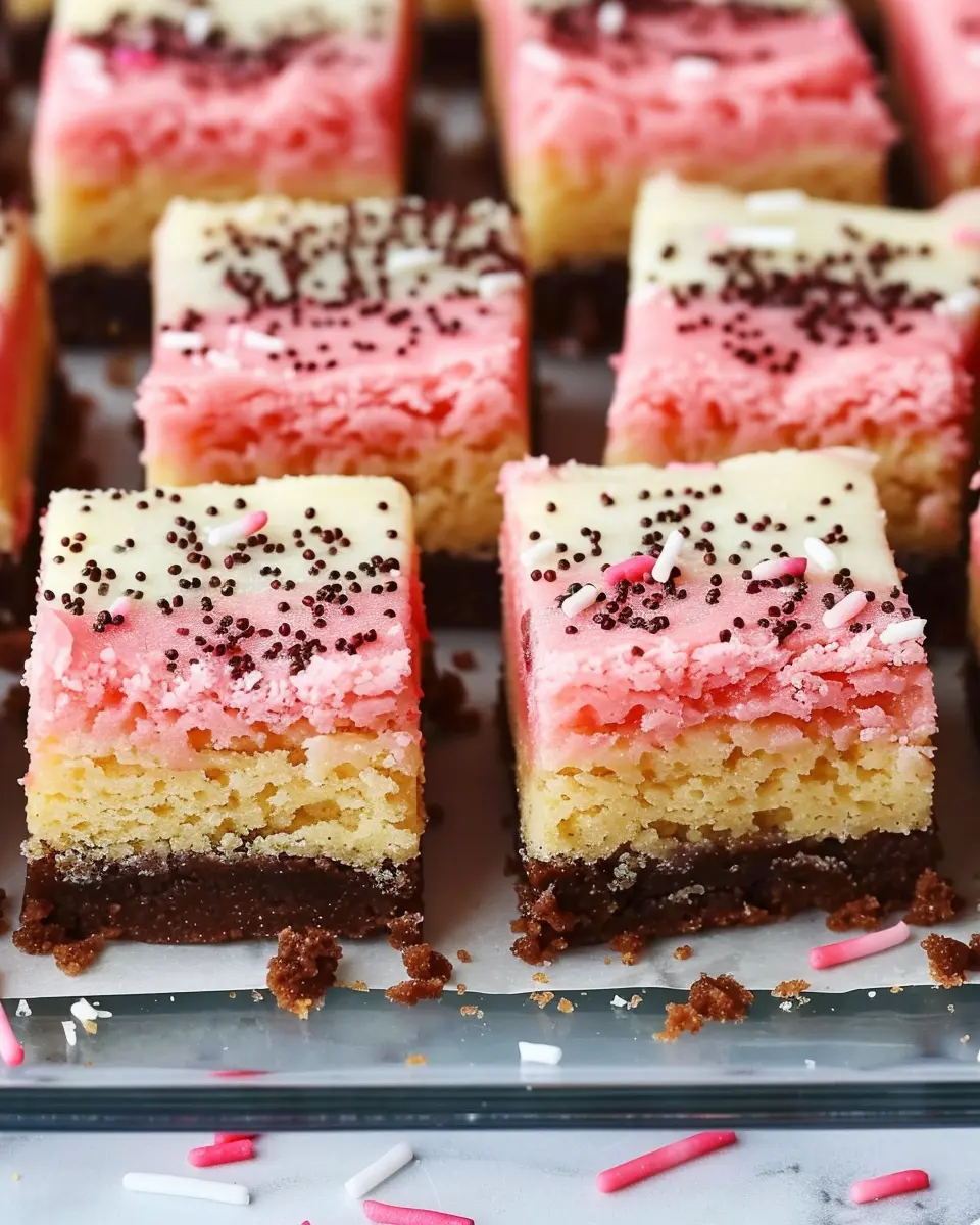 Neapolitan Sugar Cookie Bars: The Best Sweet Indulgence for Home Bakers