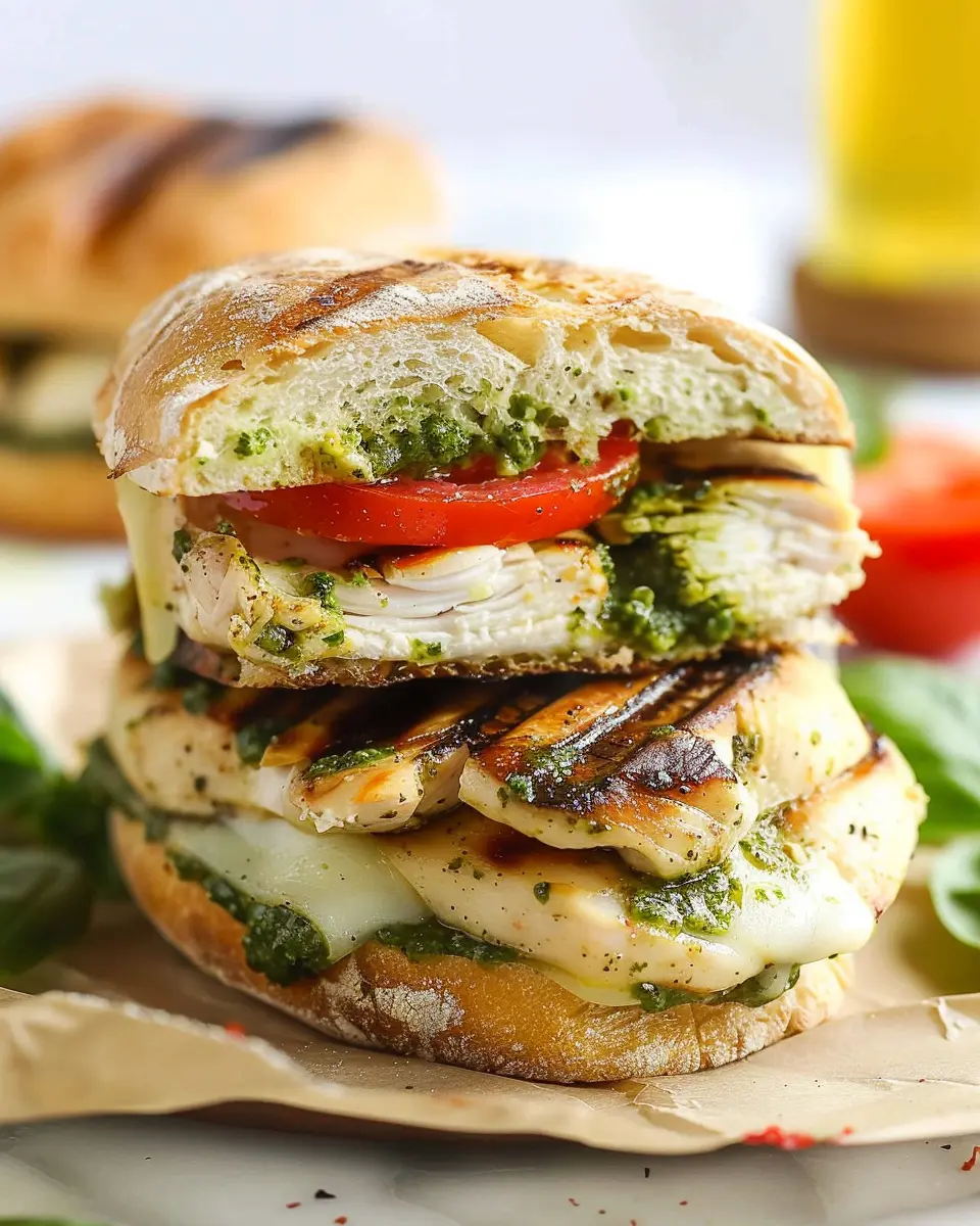Chicken Pesto Sandwich: Best Homemade Delight with Turkey Bacon