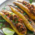 Stuffed Baked Plantains