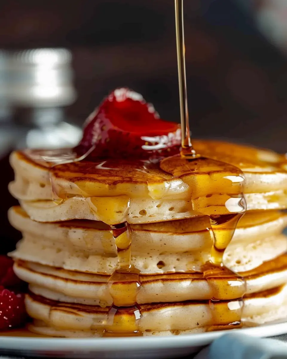 Best Fluffy Pancakes Recipe: Easy Breakfast with Turkey Bacon