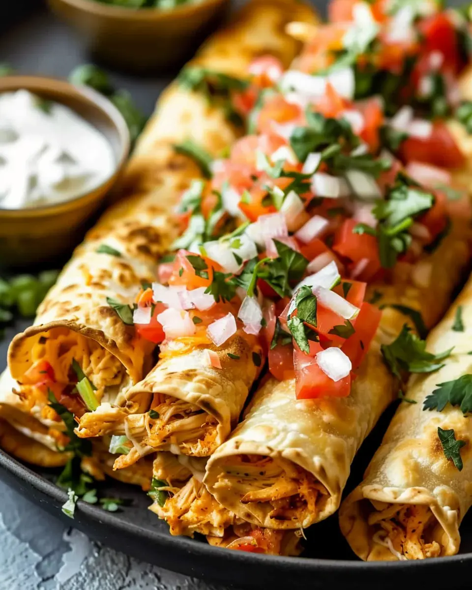 Chicken Taquitos: Easy, Flavor-Packed Treats for Everyone