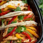 Slow Cooker Chicken Fajitas
