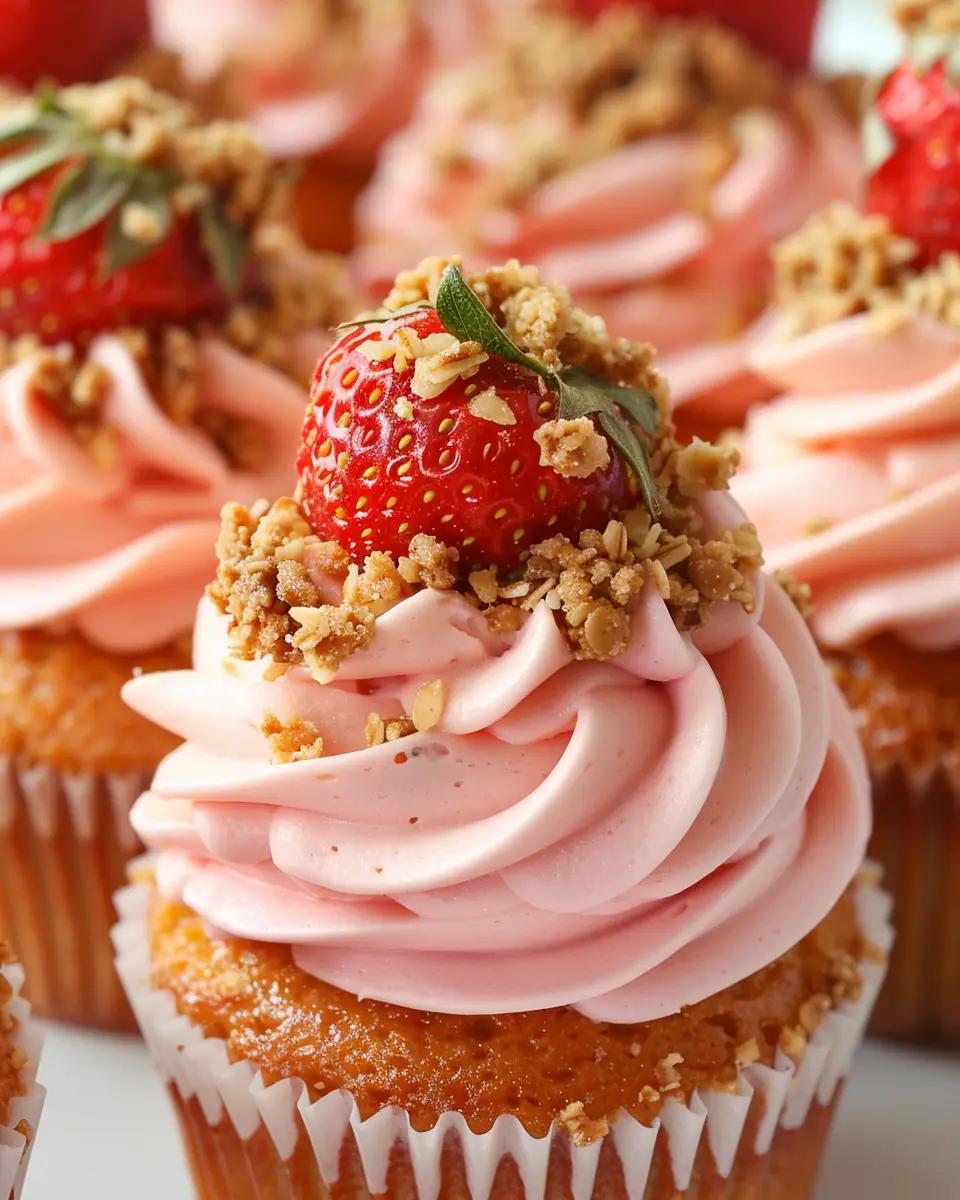 Strawberry Crunch Cupcakes: Easy Treats That Wow Your Taste Buds
