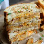 Classic Cheese and Onion Sandwich