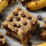 Banana Chocolate Chip Bars