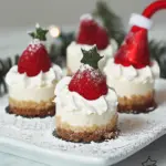 Santa Cheesecake Hats