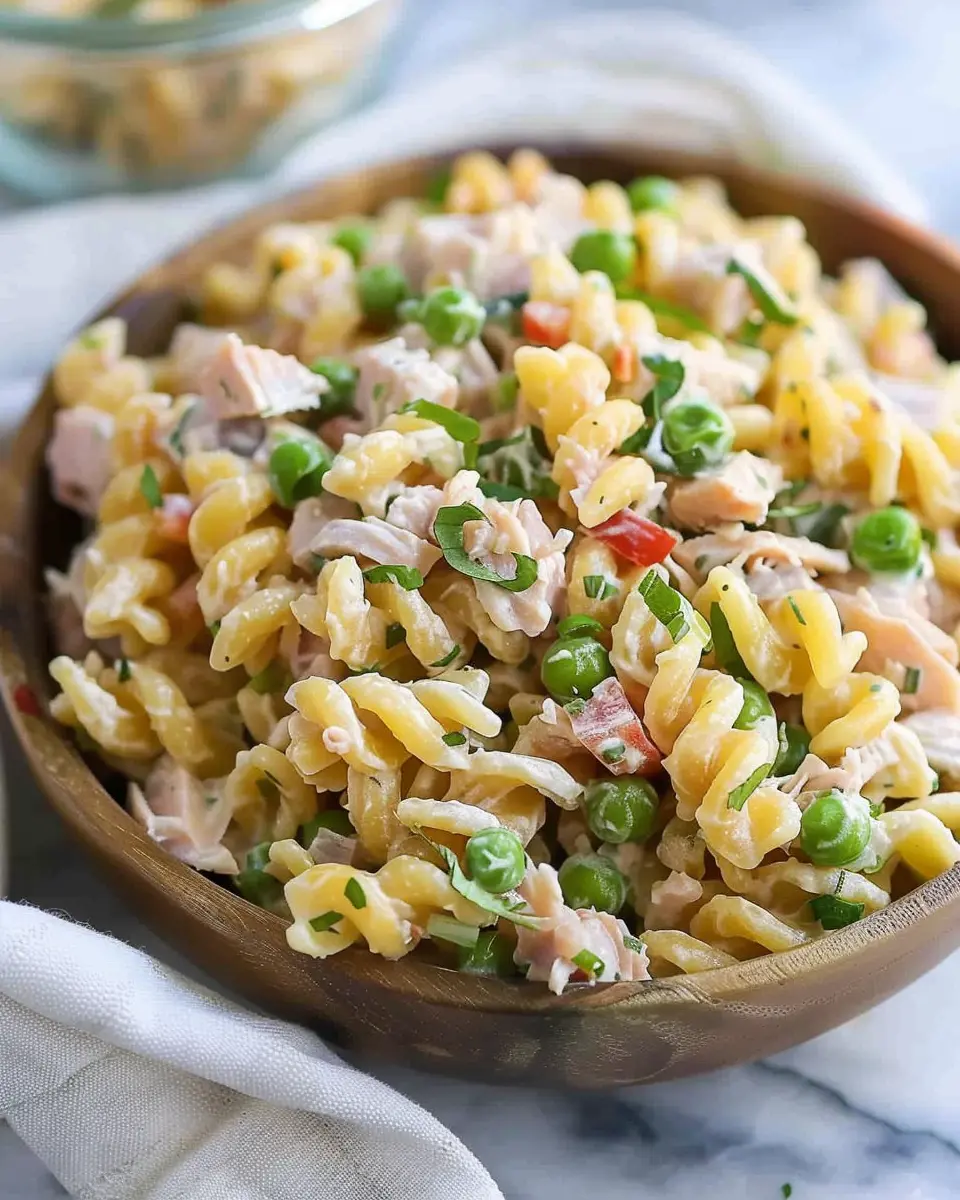 Tuna Pasta Salad: A Quick and Easy Twist with Turkey Bacon