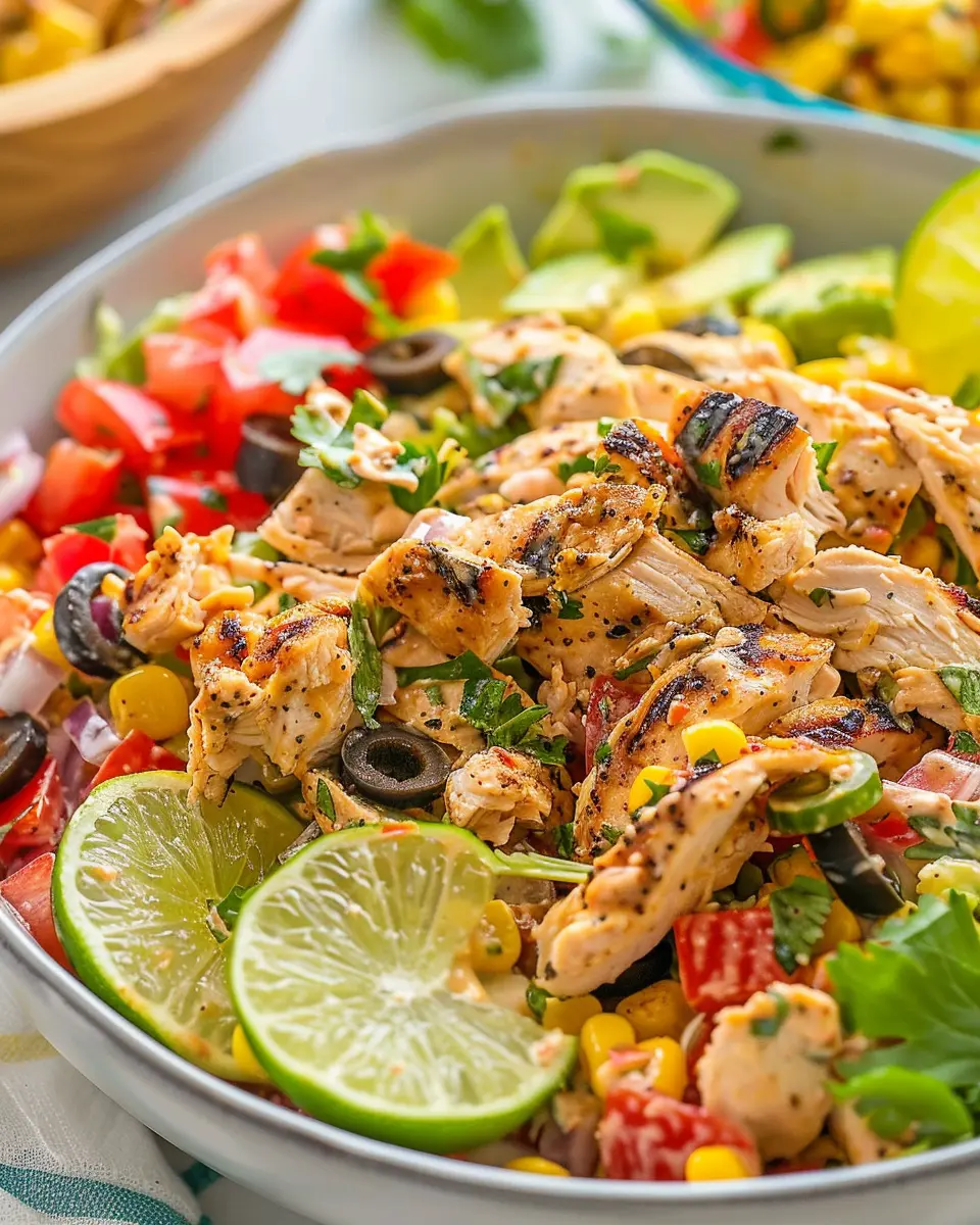 Chipotle Lime Chicken Salad: A Juicy Twist on a Classic Dish