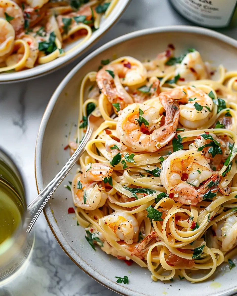 Creamy Tuscan Shrimp Linguine: Easy, Indulgent Family Dinner