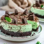 Mint Chocolate Cheesecake