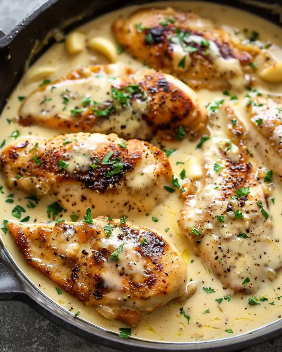 Creamy Garlic Chicken: Indulgent Comfort Food You’ll Love