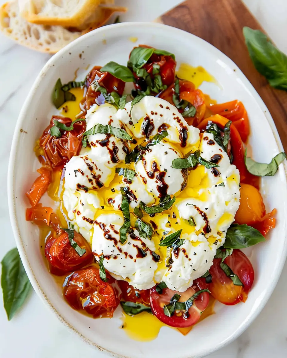 Baked Burrata Recipe: Easy and Indulgent Comfort Food Delight